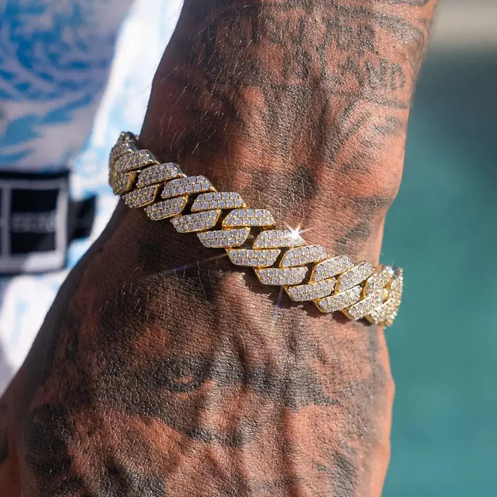 Luxe Pavé Chain Bracelet
